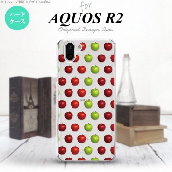 AQUOS R2 アクオス アール2 SH-03K SHV42 専用 スマホケース カバー ハードケース りんご・林檎 nk-r2-049[スマホ,スマホケース,スマホカバー,ケース,カバー,ジャケット]