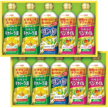 【1046】日清 ヘルシーオイルギフト OP-50W 御中元 お中元 ギフト 贈り物 贈答 ご挨拶 お祝 お礼 お返し 内祝 プレゼント セット 詰め合わせ 人気 おすすめ 送料込み お取り寄せ カタログ 夏 2026