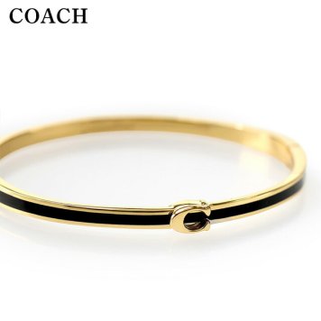 コーチ バングル レディース ブランド COACH 546478GLD001 ゴールド ブラック アクセサリー