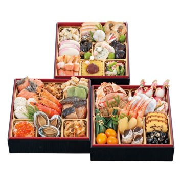 送料無料 お歳暮 金沢･近江町市場 旬彩和食 口福 三段重（3人前）  ※ 北海道・沖縄・離島は配達不可 全国送料無料御中元ギフト早割お中元2026御中元御見舞お見舞いお取り寄せグルメスイーツ