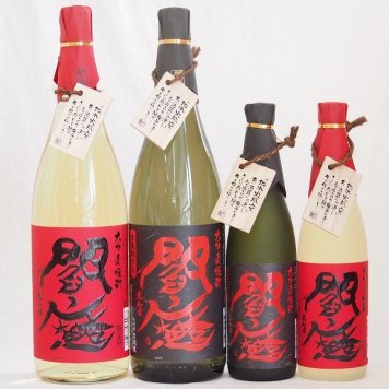 麦焼酎閻魔セット 老松酒造(大分県)720ml×2本 1800ml×2本