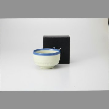 彩色貫入紺フチ流し 陶器 美濃焼 やきものの里から、暮らしを贈ります。　ギフト 食器 セット テーブルウェア
