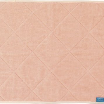 冬の贈り物ご挨拶  タオルバスマット 乾度良好R ピンク 約35×60cm
