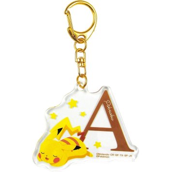 【A】【キーホルダー】ポケットモンスター イニシャルアクリルキーホルダー2【ポケモン】
