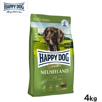 ハッピードッグ HAPPY DOG ドッグフード センシブル ニュージーランド ラム＆ライス 消化器ケア（成犬～シニア犬用） 4kg