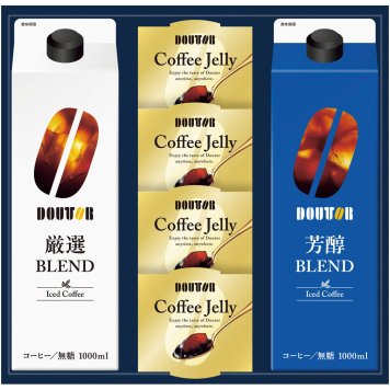 【780】ドトール アイスコーヒー＆ゼリー詰合せ DLJ-30 御中元 お中元 ギフト 贈り物 贈答 ご挨拶 お祝 お礼 お返し 内祝 プレゼント セット 詰め合わせ 人気 おすすめ 送料込み お取り寄せ カタログ 夏 2026