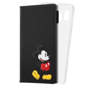 AQUOS sense7 『ディズニーキャラクター』/手帳型 FLEX CASE ポップアップ/ミッキーマウス ※送料無料(ポスト投函)