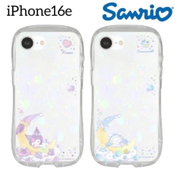 サンリオ iPhone16e ケース クリア 透明 くびれ クロミ シナモロール キャラクター グッズ スマホ カバー エアクッション ハイブリッド 耐衝撃 iPhone 2025 6.1inch １眼 アイホン アイフォン CrystalClearCae SANG-513