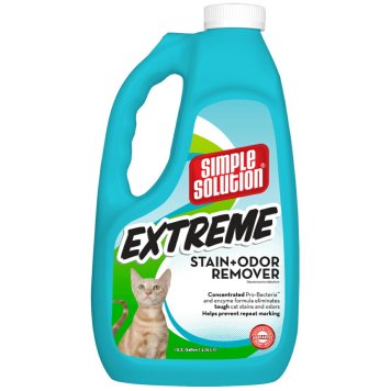 シンプルソリューション 強力シミ取り消臭スプレーシンプルソリューションEX（猫用） 3750ml