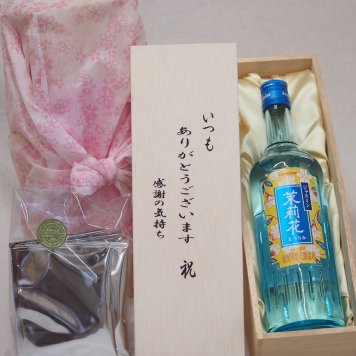 贈り物いつもありがとう木箱と珈琲ドリップセット挽き立て珈琲(ドリップパック5パック) ジャスミン茉莉花 500ml
