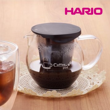 HARIO メッシュストレーナー 珈琲ポット 浸漬式 耐熱ガラス コーヒーポット ハリオ