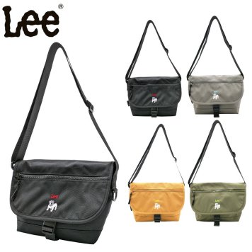 【Lee】320-01235 boss かぶせショルダー 斜め掛け レディース かばん カバン 鞄 バッグ シンプル リー ブラック グレー キャメル カーキ 使いやすい お出かけ 普段使い お出かけ おしゃれ 便利