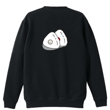 ソフトボール トレーナー スウェット メンズ レディース ジュニア 裏パイル 練習着 おもしろ 名入れ おしゃれ 文字入れ無料 綿100% キッズ 大きいサイズ 「ソフトボール in おにぎり」 アートワークスコウベ 【送料無料】