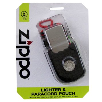 ZIPPO ジッポー ライター 207 パラコードポーチ セット 40472 アウトドア レジャースポーツ