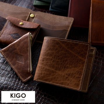 KIGO Changeable wallet カスタマイズ 二折財布 【送料無料】 