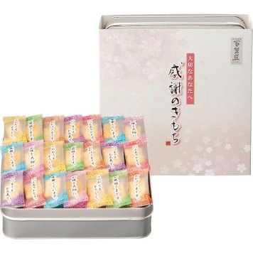 百菓匠まえだ 感謝のきもち [26-0405-087] ＯＴＮ－２０ おかき 味付け米菓詰め合わせ 170g 海老マヨ味 胡麻サラダ味 和菓子 スイーツ 個包装 挨拶 粗品 手土産 プレゼント ギフト