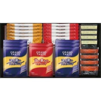 キーコーヒー カフェセレクション [26-7581-050] YE-302 コーヒー 珈琲 ドリップコーヒー スティック カフェオレ カフェモカ アソート 詰め合わせ プレゼント ギフト