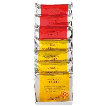 マネケン ワッフル詰合せ7個入り  ／ワッフル 洋菓子 スイーツ・お菓子 食品 お中元 御中元 ギフト 暑中 残暑 お盆 初盆 新盆 お供 御供 ギフト 2026 送料無料 ギフト プレゼント プチギフト 内祝い 快気祝い 出産祝い 結婚祝い 引出物 新築祝い お返し