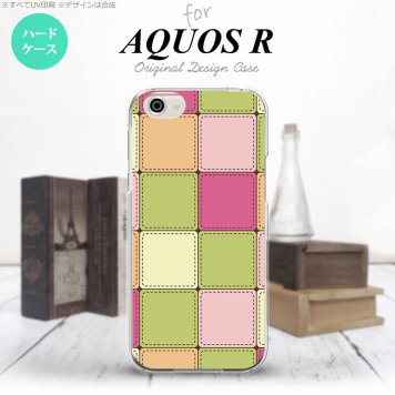 【SH03J】【スマホケース/スマホカバー】【アクオス R】SH03J スマホケース AQUOS R SH-03J カバー アクオス R パッチワーク風 ミックスF nk-sh03j-1676【メール便送料無料】