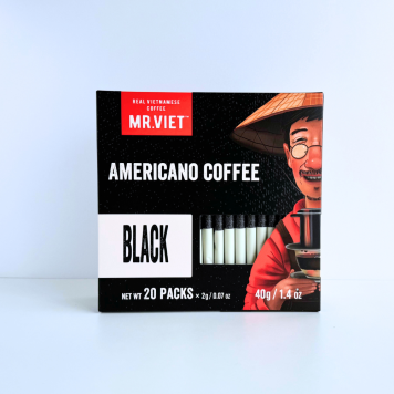 【スティックコーヒー】ベトナムコーヒー｜ブラックコーヒー無糖｜MR.VIET｜ブラック無糖
