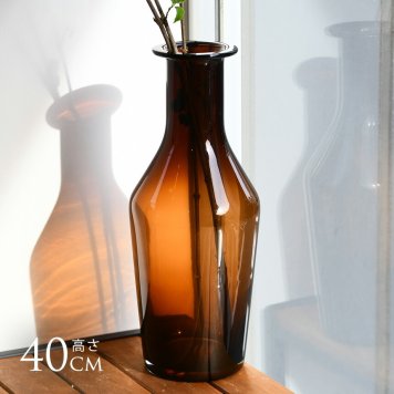 花瓶 ガラス 北欧 おしゃれ ブテリカ L 高さ40cm  ガラス花瓶 カラーガラス フラワーベース vase インテリア 雑貨 室内 玄関 リビング