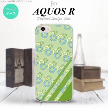 【SH03J】【スマホケース/スマホカバー】【アクオス R】SH03J スマホケース AQUOS R SH-03J カバー アクオス R 丸 緑 nk-sh03j-1662【メール便送料無料】
