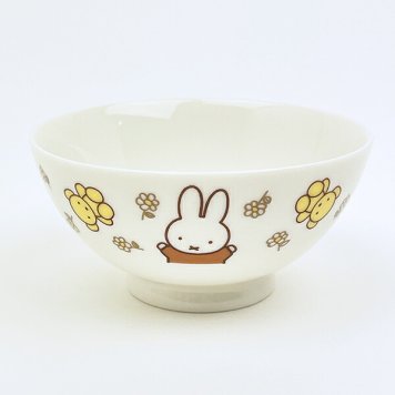 ミッフィー miffy ＆テディベア 茶碗 食器 日本製