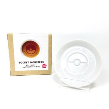 ポケットモンスター 醤油皿 モンスターボール ポケモン お皿 食器 グッズ ホワイト