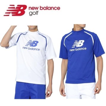 ニューバランス ゴルフ メンズ ハーフスリーブ モックネック プルオーバー New Balance Golf 012-5166013 2025年春夏モデル お誕生日祝い お祝い 記念品 お父さん 父の日 彼氏 男性 30代 40代 50代 60代  還暦祝い 敬老の日 人気プレゼント プレゼント
