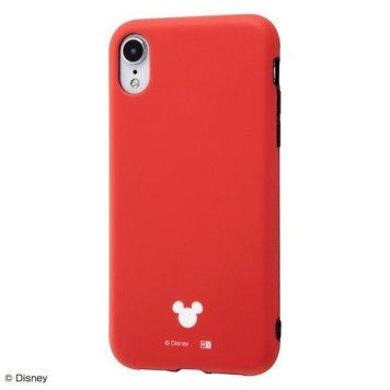 iPhone XR 『ディズニーキャラクター』/TPUソフトケース 耐衝撃Light Petit/レッド ※送料無料(ポスト投函)