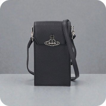 ヴィヴィアン ウエストウッド スマホショルダー レディース ブランド Vivienne Westwood PHONE BAG 58030001U S000D N403 BLACK バッグ