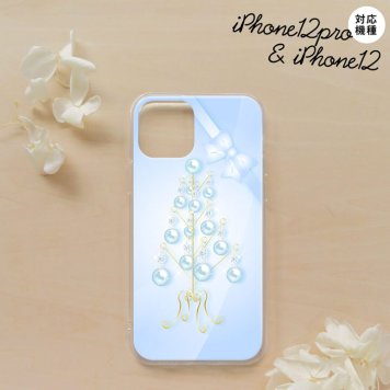 iPhone12/iPhone12pro iPhone12 / iPhone12pro スマホケース ソフトケース ツリーオブジェ 水色 メンズ レディース nk-i12-tp304