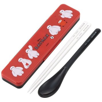 ベイマックス 抗菌音のならないコンビセット 箸18cm スケーター ※送料無料(ポスト投函)
