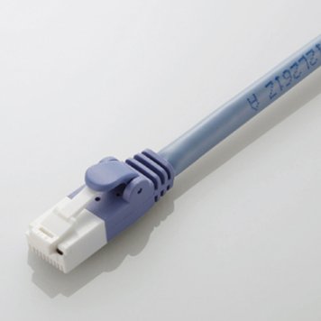 エレコム LANケーブル Cat6 ツメが折れない 10m ブルー RJ45コネクタ 1Gbps オンライン学習 小学生 中学生 LD-GPT/BU100