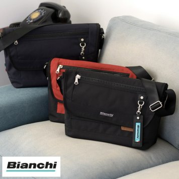Bianchi ショルダーバッグ 横型 Ricamo