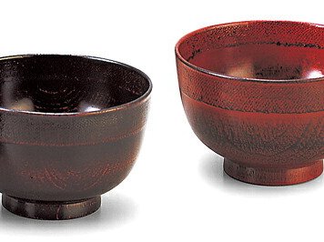 木製　縁布夫婦汁椀 インテリア 漆器 盆 カタログギフト 景品 粗品