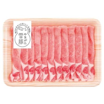 やまがた雪豚ロースしゃぶしゃぶ (6510-50) [お中元][お歳暮] ※送料無料(北海道・沖縄・離島への配送不可)