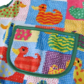 フェイラー FEILER エプロン キッズエプロン 子供用 DUCKEY PATCH ダッキーパッチ アヒル 37×53cm 誕生日 結婚祝い 結婚式 バレンタイン 高級 ホワイトデー 父の日 母の日【スペシャルラッピング660円(別売り)】