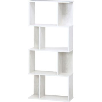 不二貿易 S型ディスプレイラック 4段 WHW BOOK SHELF 4 FJ-98715