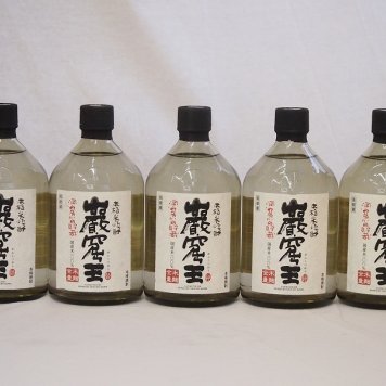 洞窟かめ貯蔵 本格米焼酎岩窟王(宮崎県)720ml×5本