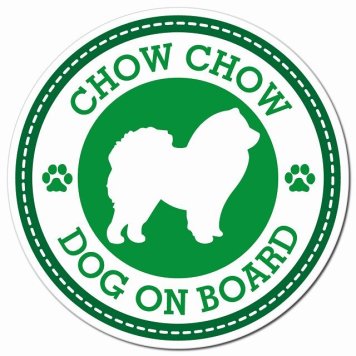 CHOW CHOW チャウチャウ グリーン 肉球 カーサイン 車 マグネットステッカー 犬 マグネット 強力 直径13cm 丸型 おしゃれ かわいい ドラレコステッカー 安全対策 危険運転 煽り運転 アニマル 動物 犬種別 屋外 防水 屋内 肉球マーク