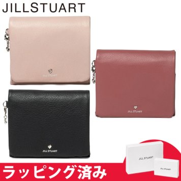 ジル スチュアート 財布 二つ折り レディース 牛革 エンジェル BOX小銭入れ 軽量 ギフト JILL STUART