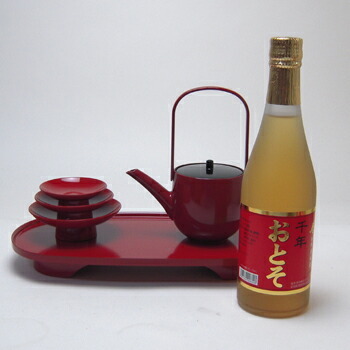 還暦セット（屠蘇酒500ml、屠蘇器）
