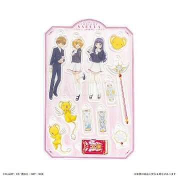 カードキャプターさくら キャラプレート（クリアカード） アクスタ チャーム キーホルダー