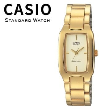 箱なし カシオ 腕時計 レディース アイボリー ゴールド アナログ スクエア 小さめ メタル シンプル 上品 クラシック CASIO 海外モデル 逆輸入 女性 プレゼント ギフト 成人 卒業 入学