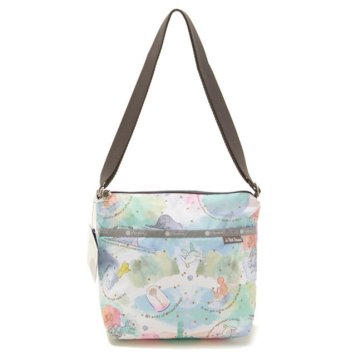 レスポートサック LeSportsac ショルダーバッグ 斜めがけバッグ SMALL CLEO CROSSBODY HOBO スモールクレオクロスボディホーボー EXTRAORDINARY PLANET 星の王子さま コラボレーション 7562 G388