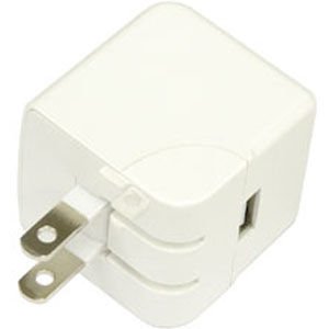プロテック PROTEK USB AC充電器 大容量2400mA ホワイト PAC-2400WH