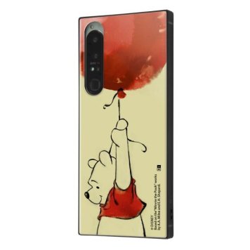 Xperia 1 IV / 『ディズニーキャラクター』/耐衝撃ハイブリッドケース KAKU / 『くまのプーさん』_31 ※送料無料(ポスト投函)