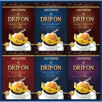 キーコーヒー ドリップオンコーヒーギフト [26-2895-040] CAG-30N 30袋 ドリップコーヒー 珈琲 詰め合わせ 個包装 ドリップバッグ ドリップパック レギュラーコーヒー ギフト 内祝い お返し お礼 挨拶 プレゼント