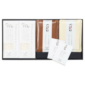 【送料無料・包装無料・のし無料】つるとんたん かけ･カレー･クリームのおうどん6人前 KH-03(B4)ギフト 敬老の日 入学祝い 卒業祝い 就職祝い 結婚祝い 誕生日 出産祝い 引越祝い 香典返し 新盆 初盆 御礼 お中元 内祝い 快気祝い ご挨拶 志 法事